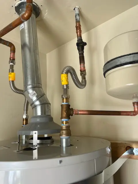 Water heater installation and plumbing repair in Stoneham